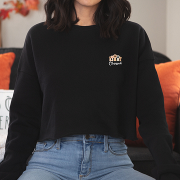 Explorer Cropped Sweatshirt - Obsessed With Paws
